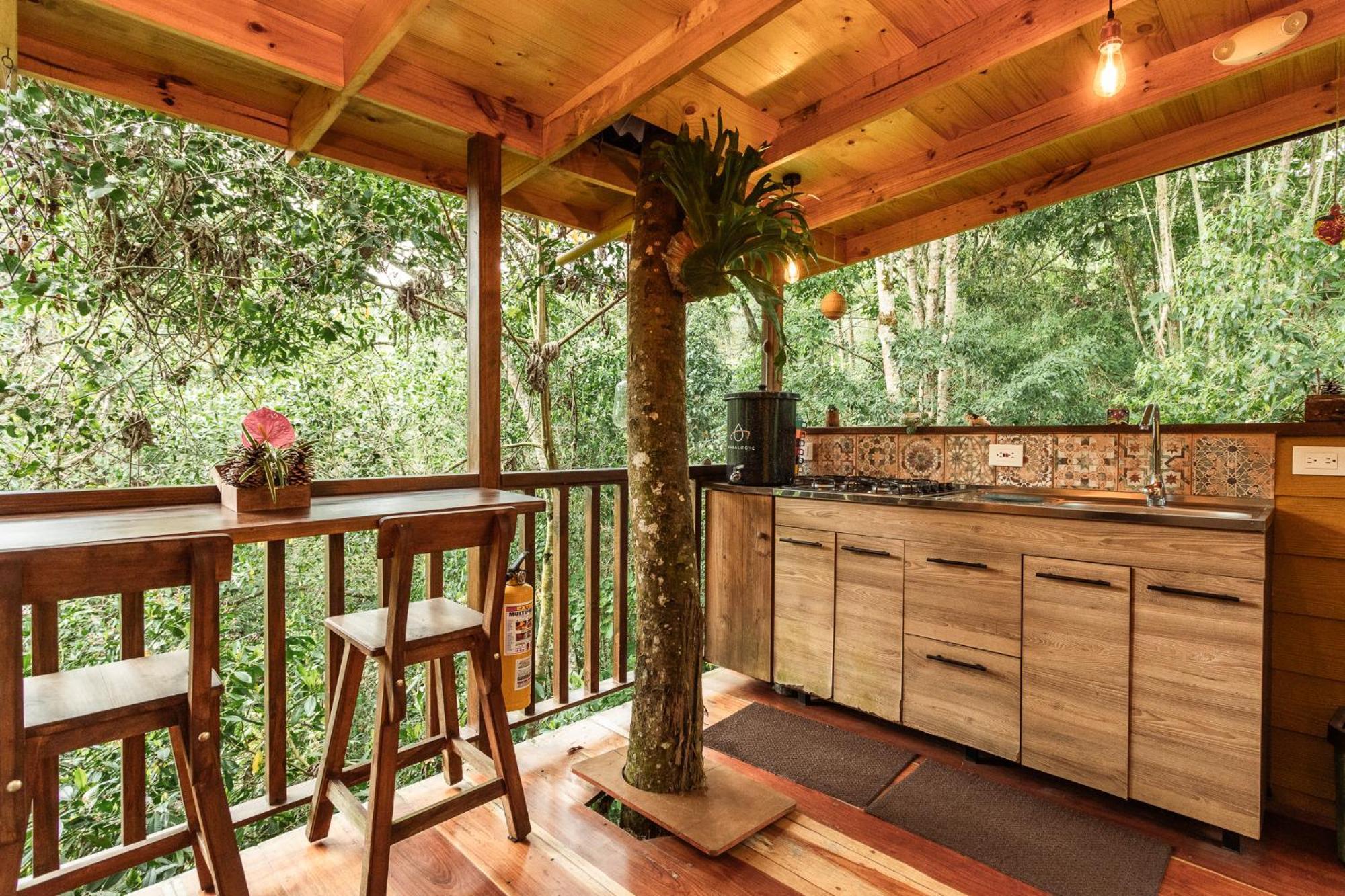 Tominejo Ecolodge - Casas En Los Arboles Neira Luaran gambar