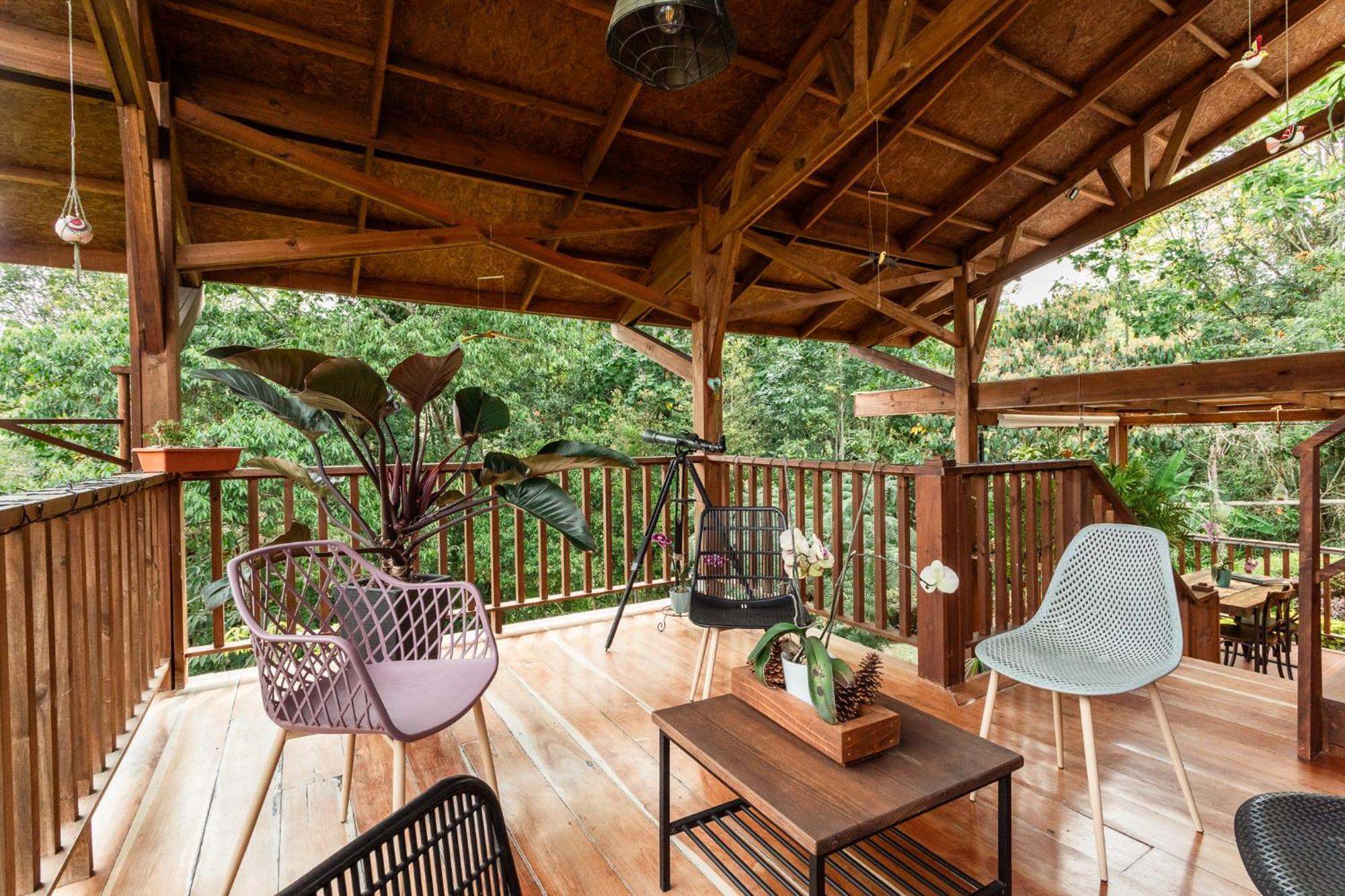 Tominejo Ecolodge - Casas En Los Arboles Neira Luaran gambar